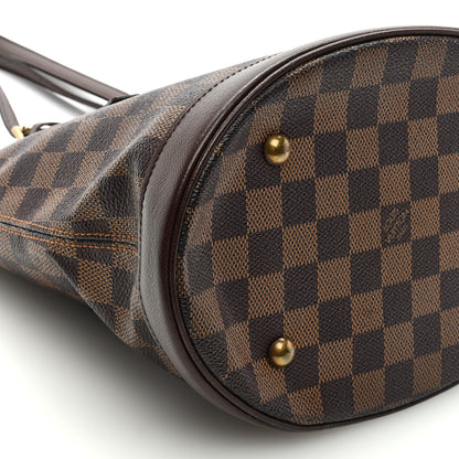 Louis Vuitton Damier Ebene Marais Bucket 23 8 of 9