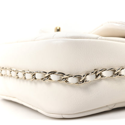 Chanel Lambskin Quilted Small My Precious Flap White 10 of 10