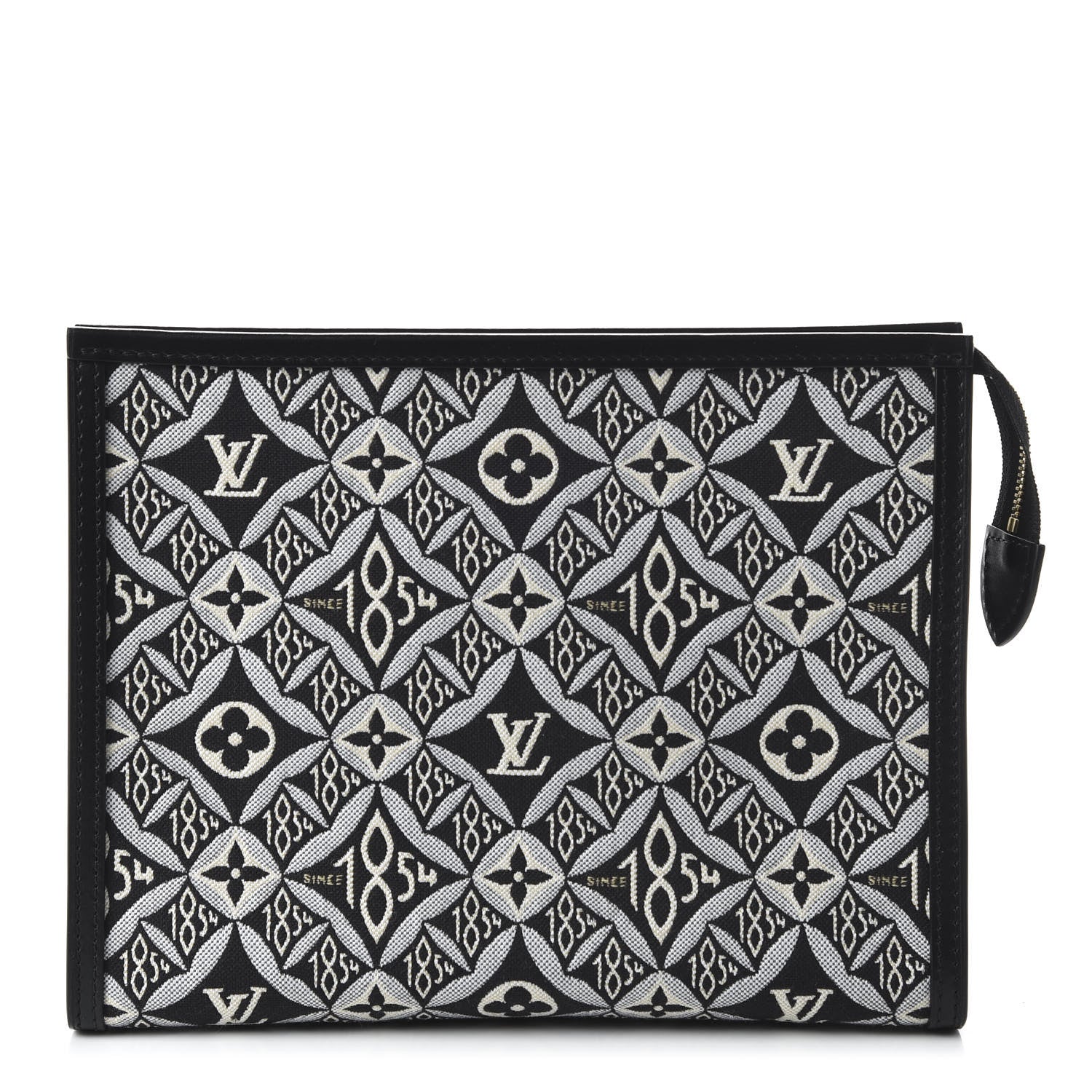 Louis Vuitton Jacquard Since 1854 Toiletry Pouch 26 Gray 1 of 9