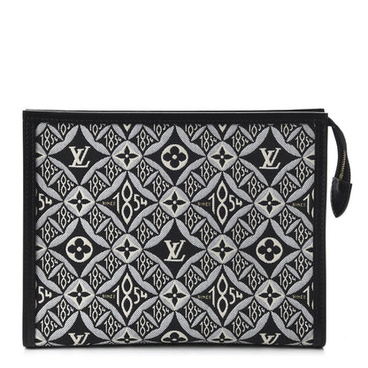 Louis Vuitton Jacquard Since 1854 Toiletry Pouch 26 Gray 1 of 9