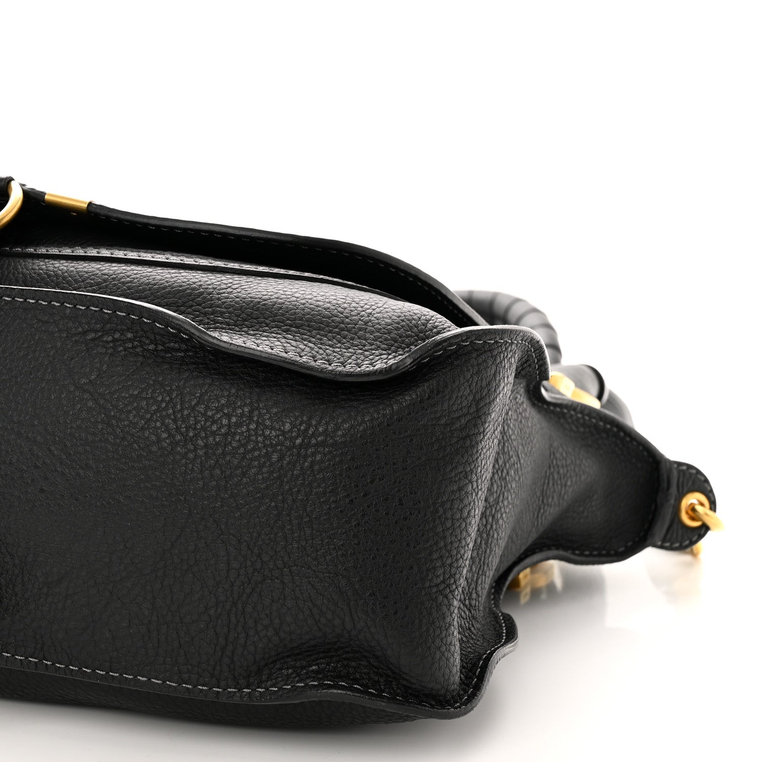 Chloe Calfskin Medium Marcie Satchel Black 10 of 10