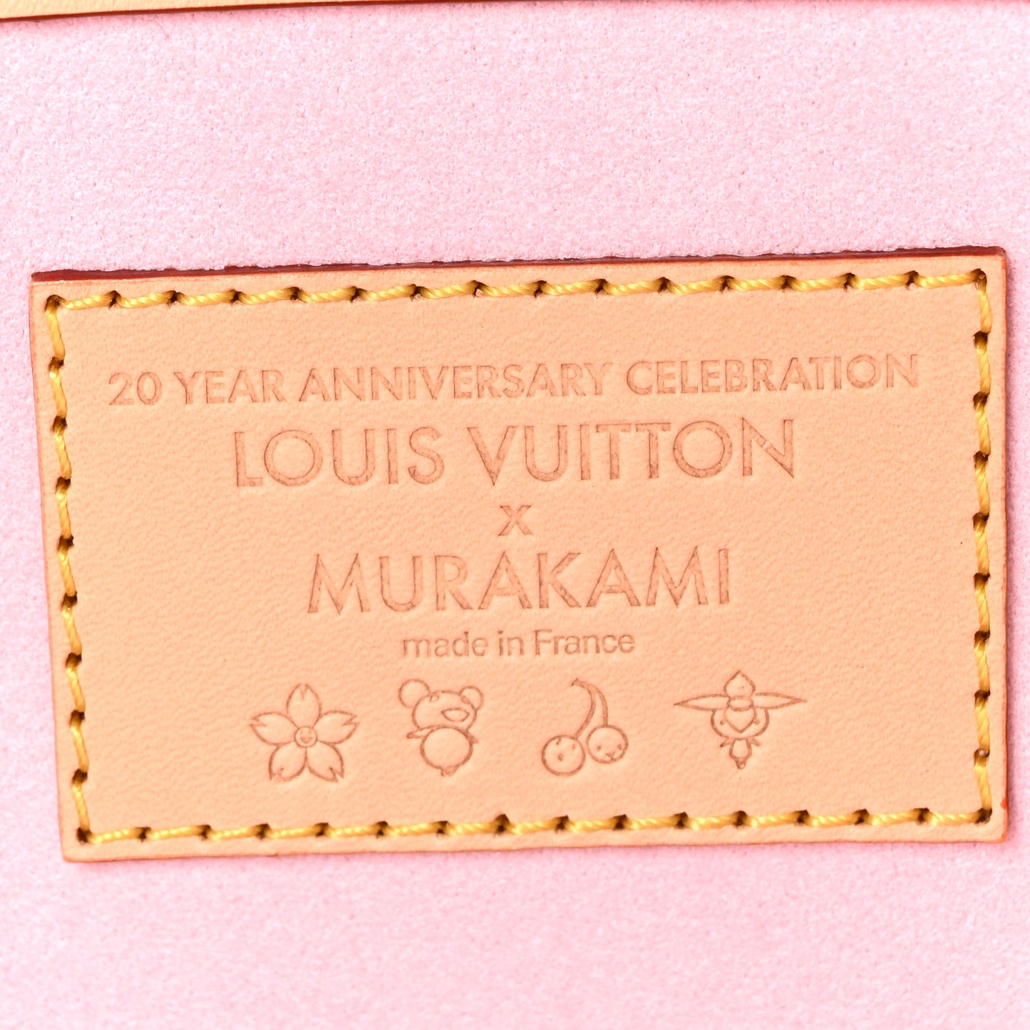 LV X TM Monogram Cherry Blossom Keepall Bandouliere 45 Sakura Brown