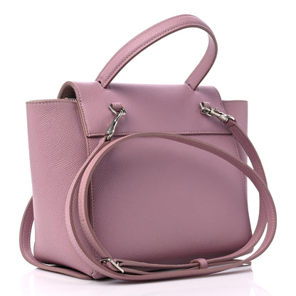 Celine Grained Calfskin Nano Belt Bag Rose Quartz 3 of 14