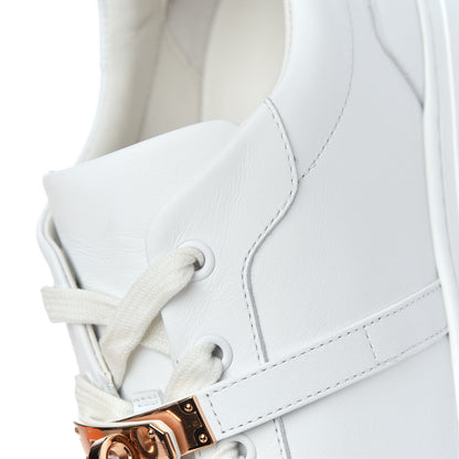 Hermes Calfskin Day Sneakers 40 White 8 of 15