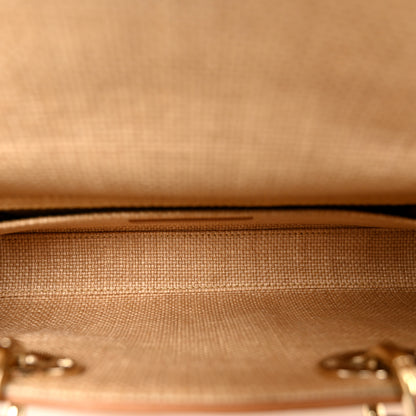 Christian Dior Raffia Macro Cannage Lady D-Joy Natural 5 of 10