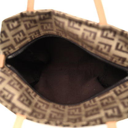 Fendi Zucchino Small Tote Beige 5 of 9