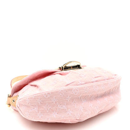 Louis Vuitton Monogram Denim Sunset Washed Pink 4 of 10