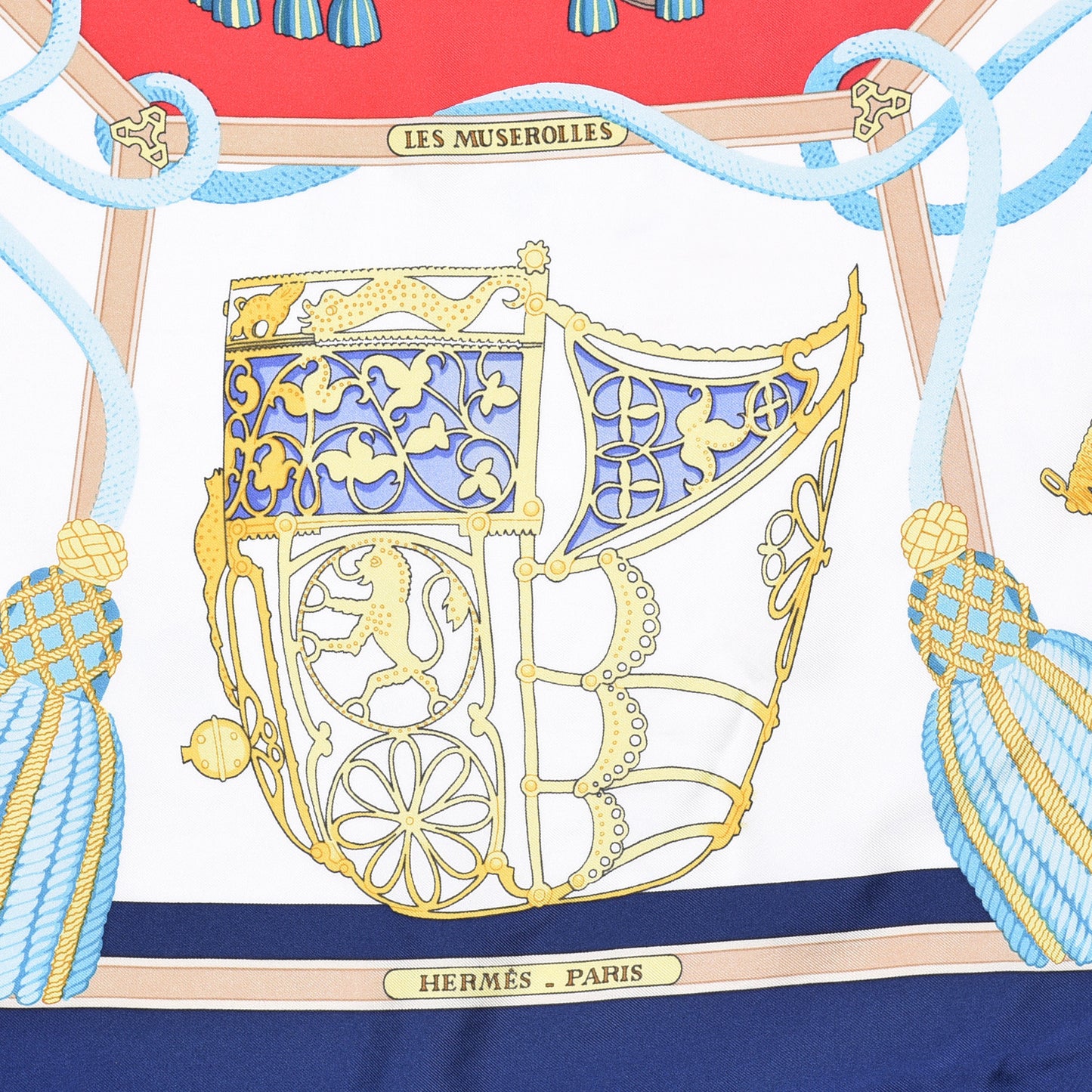 Silk Les Muserolles Scarf 90