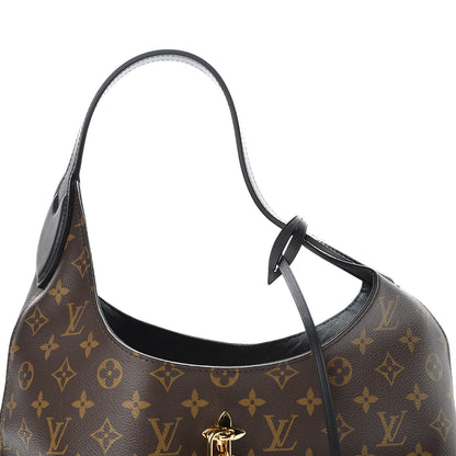 Louis Vuitton Monogram Flower Hobo Black 13 of 13