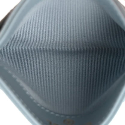 Chanel Caviar Quilted Card Holder Light Blue 5 of 12