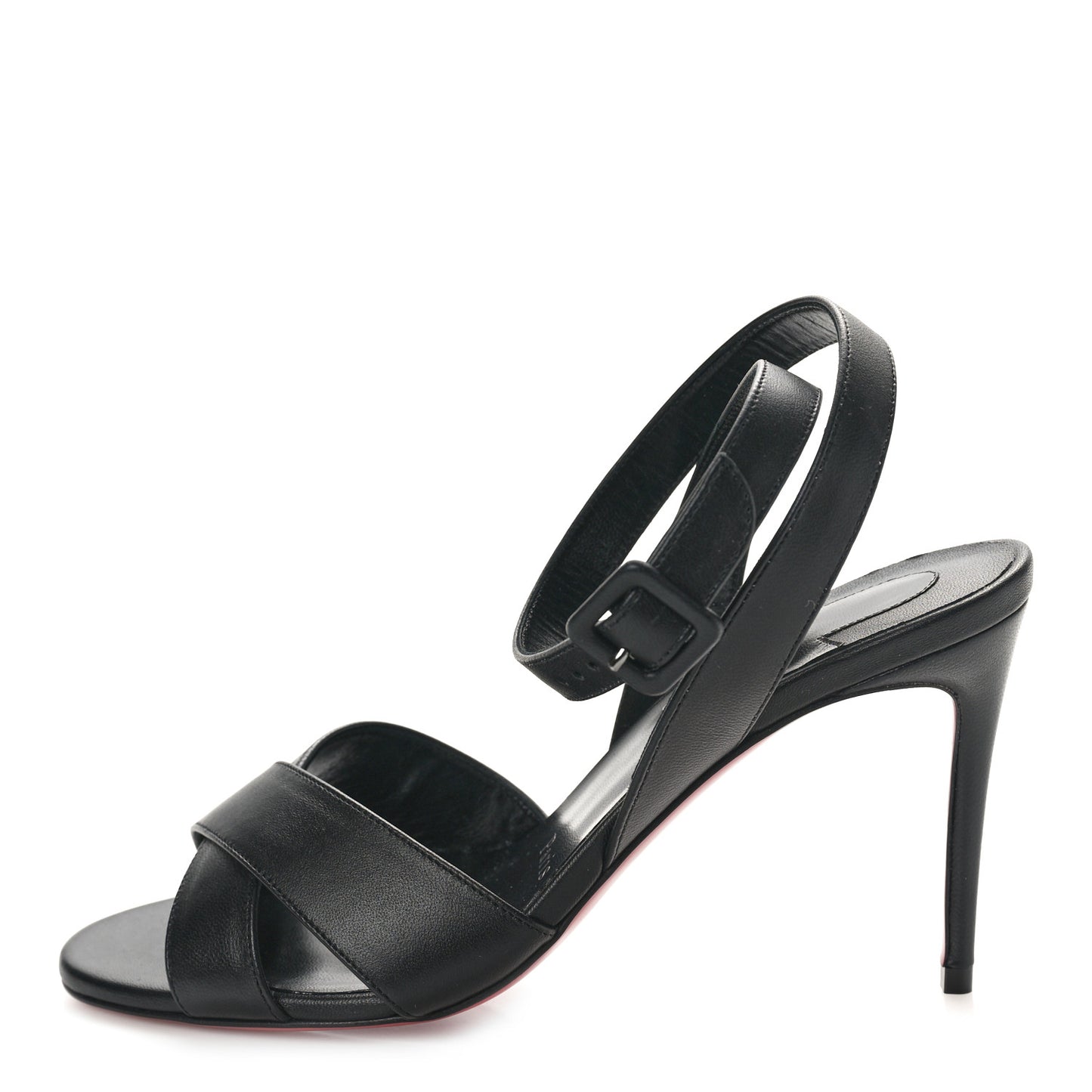 Calfskin Mariza 85 Sandals 37 Black