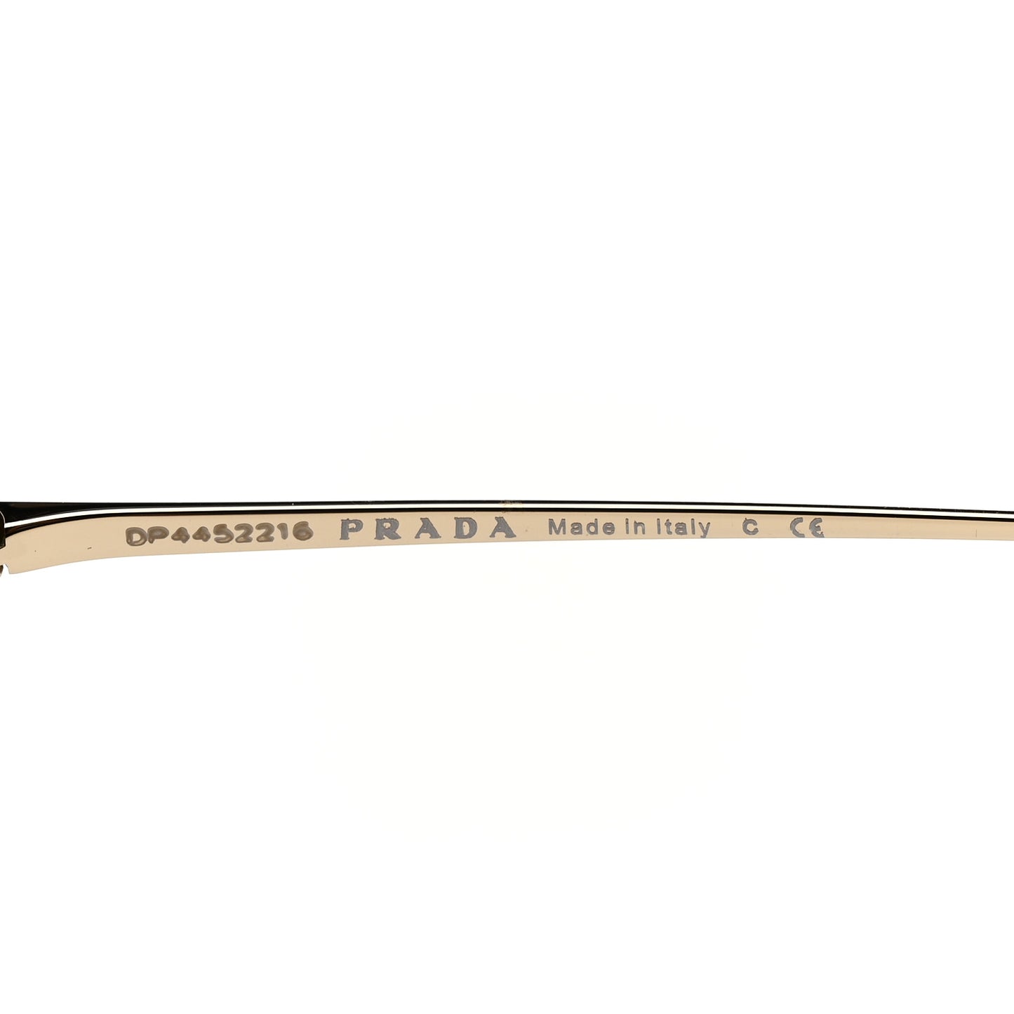 Cat Eye Sunglasses SPR 64U Gold
