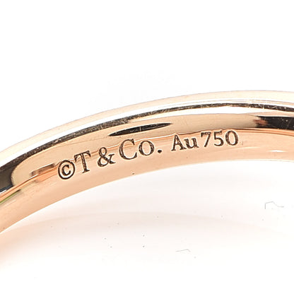 Tiffany 18K Rose Gold T T1 Ring 53 6.5 4 of 4