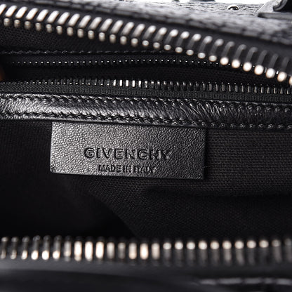 Givenchy Lambskin Logo Embossed Small Studded Antigona Black 8 of 18