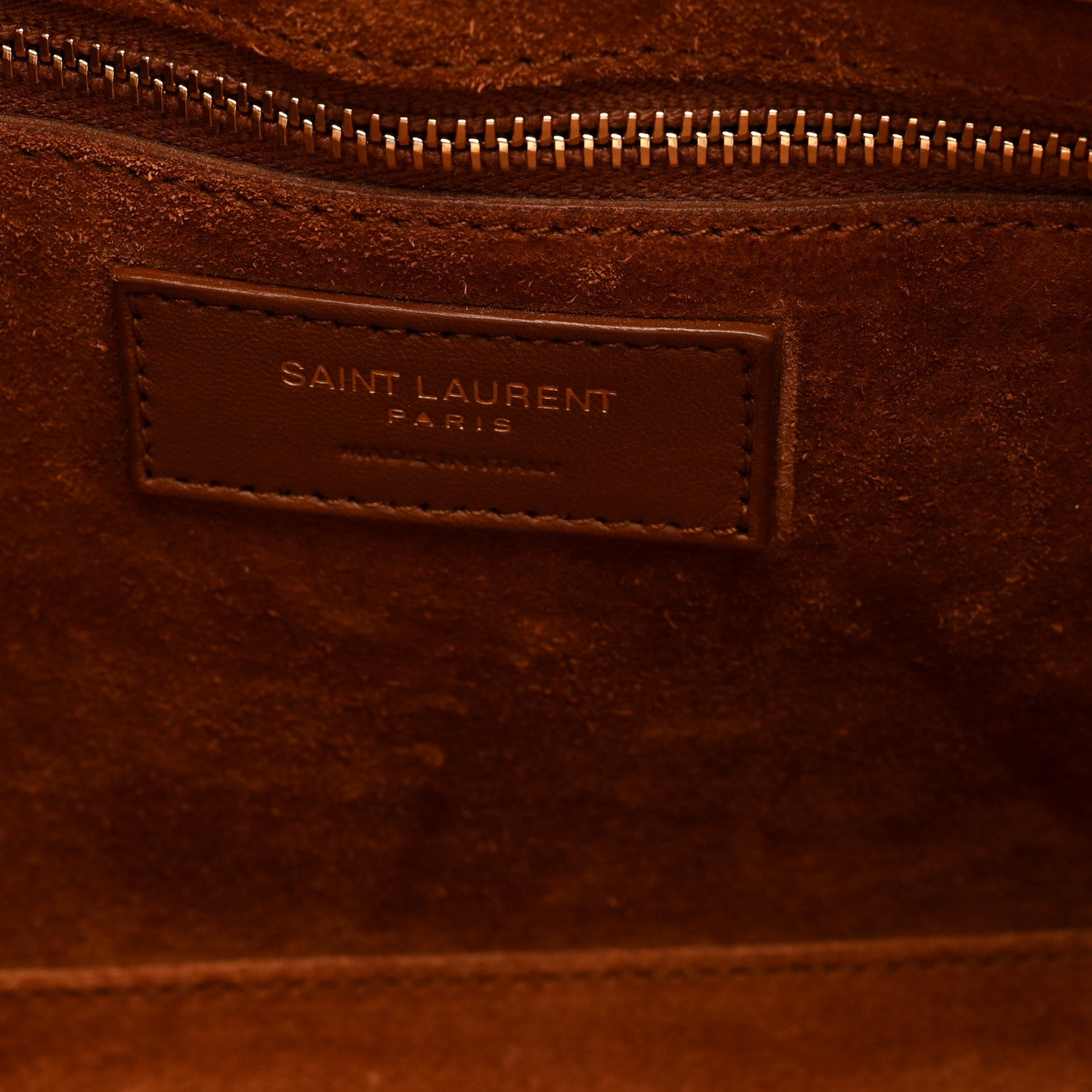Saint Laurent Smooth Calfskin Le 5 A 7 Vintage Brown 6 of 9