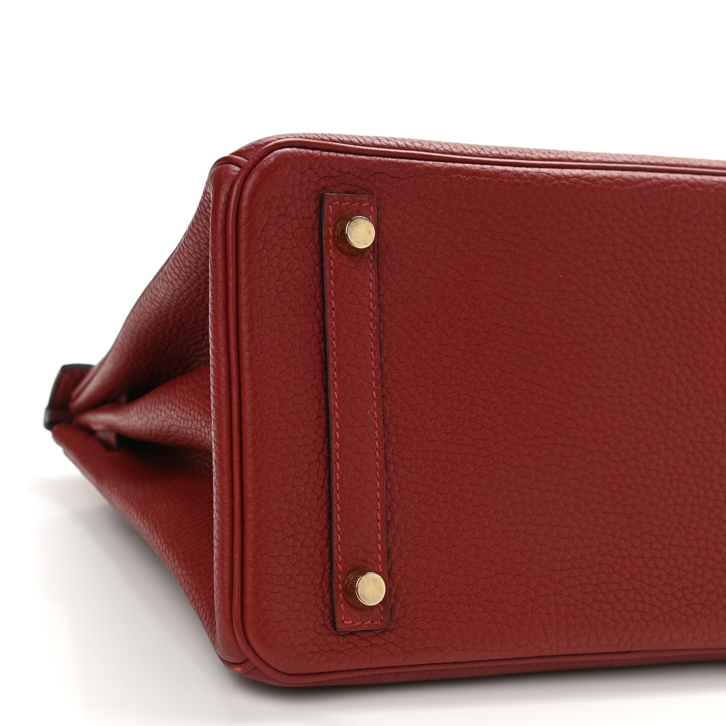 Taurillon Clemence Birkin 30 Rouge H