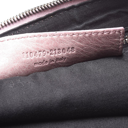 Balenciaga Agneau Classic Hardware Zip Clutch Lilac 7 of 12