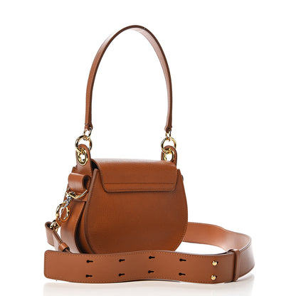 Chloe Calfskin Small Tess Bag Caramel 2 of 8