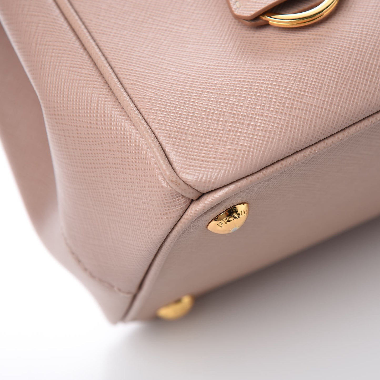 Saffiano Small Galleria Double Zip Tote Cammeo