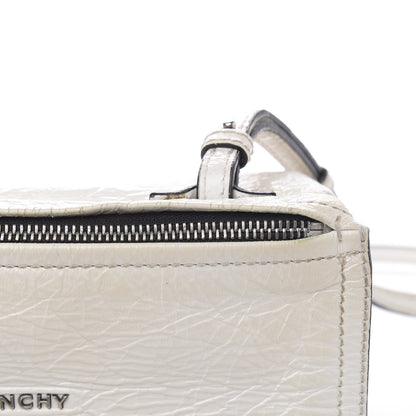 Givenchy Crinkled Patent Deerskin Mini Pandora White 11 of 17