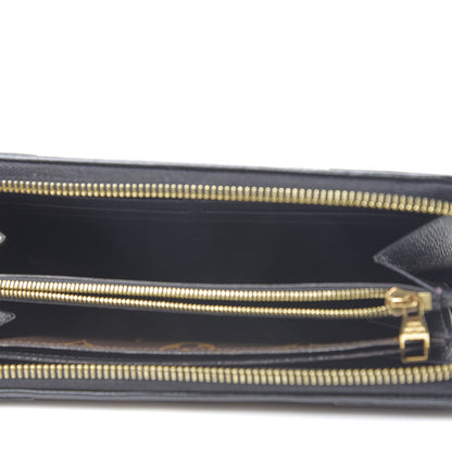 Louis Vuitton Monogram Zippy Retiro Wallet Black 4 of 6