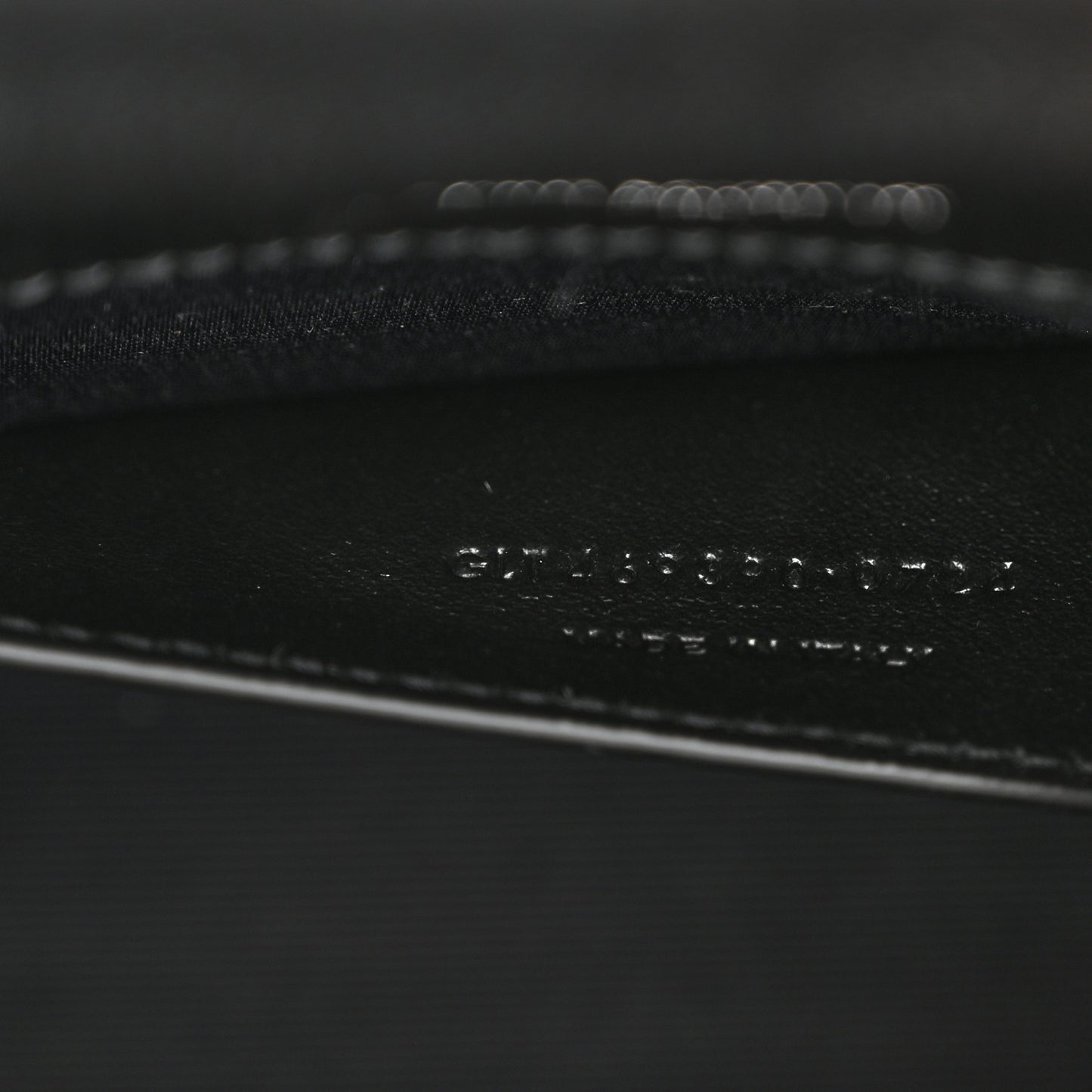 Grain De Poudre Small Monogram Kate Satchel Black