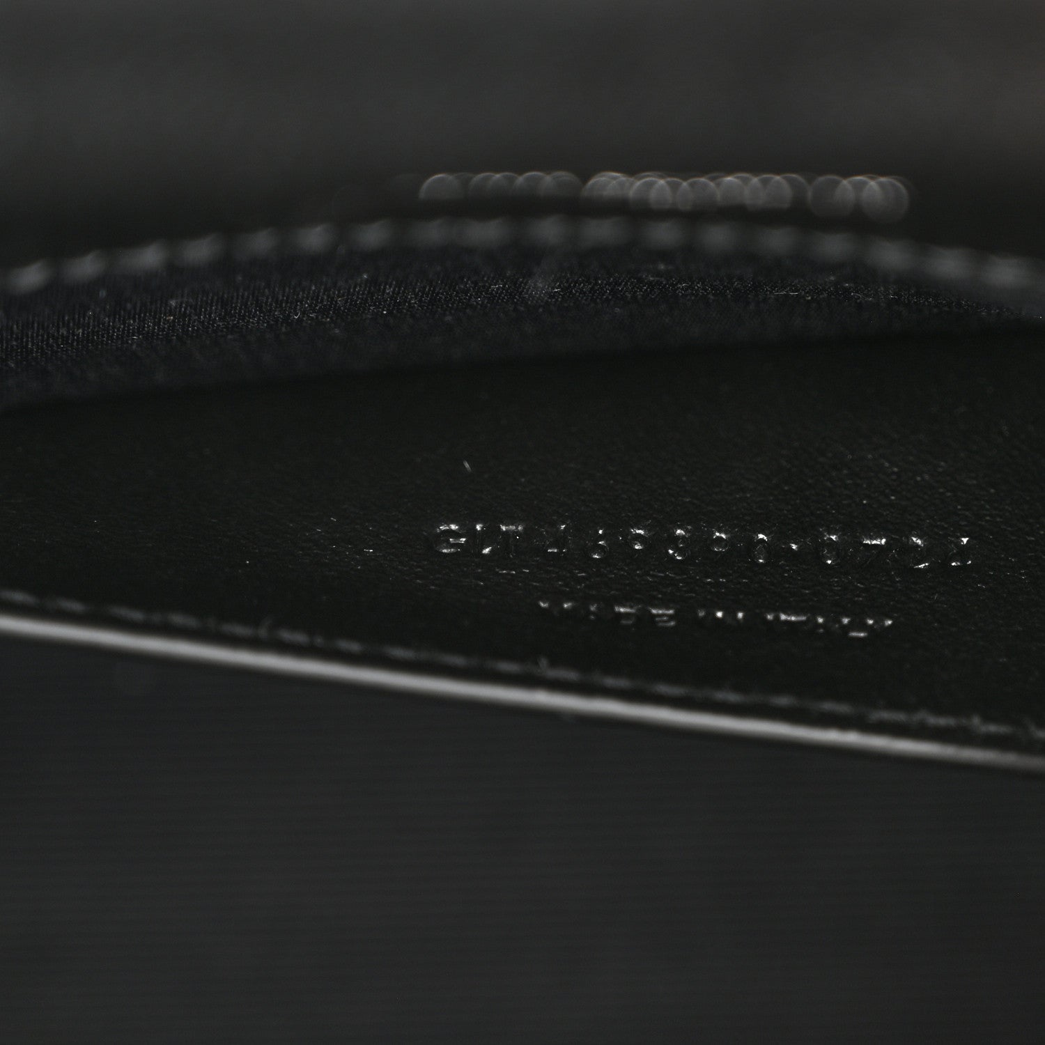 Saint Laurent Grain De Poudre Small Monogram Kate Satchel Black 7 of 10