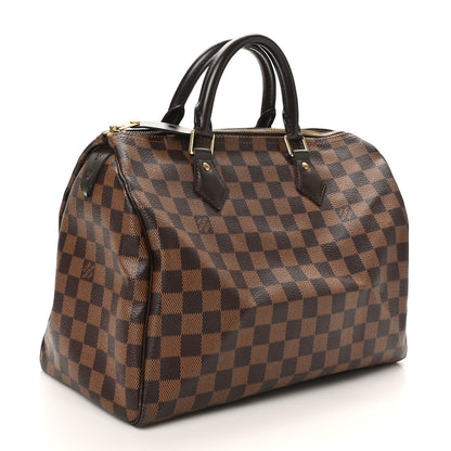 Louis Vuitton Damier Ebene Speedy 30 3 of 10