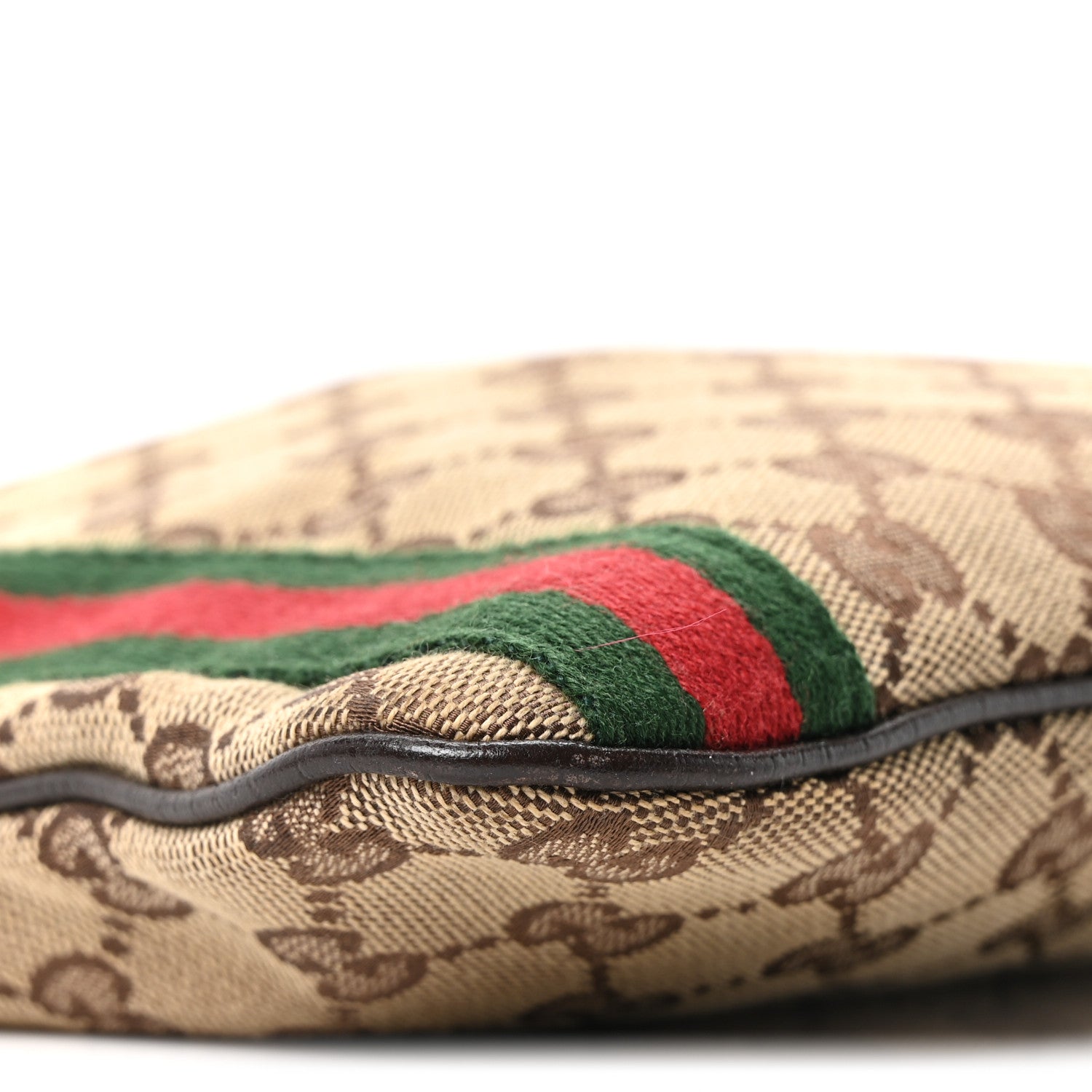 Gucci Monogram Web Jolicoeur Charms Messenger Dark Brown 9 of 10