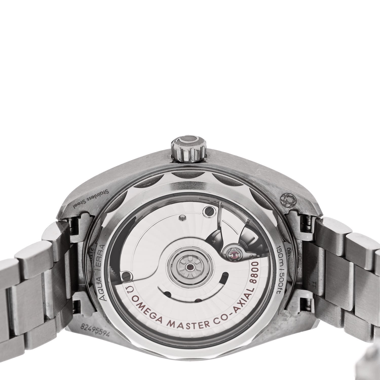 Omega Stainless Steel Diamond Mother of Pearl 34mm Seamaster Aqua Terra Co-Axial Master Chronometer Automatic Watch 220.10.34.20.55.001 4 of 5