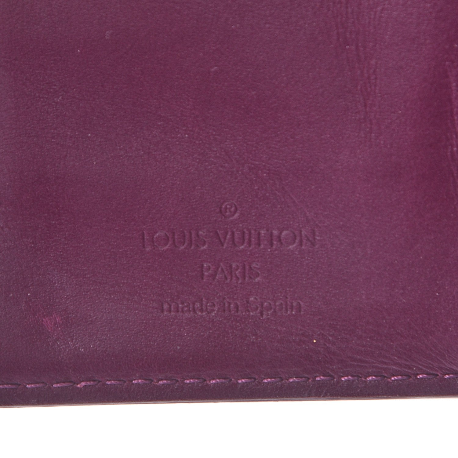 Louis Vuitton Vernis Small Ring Agenda Cover Violet 6 of 8