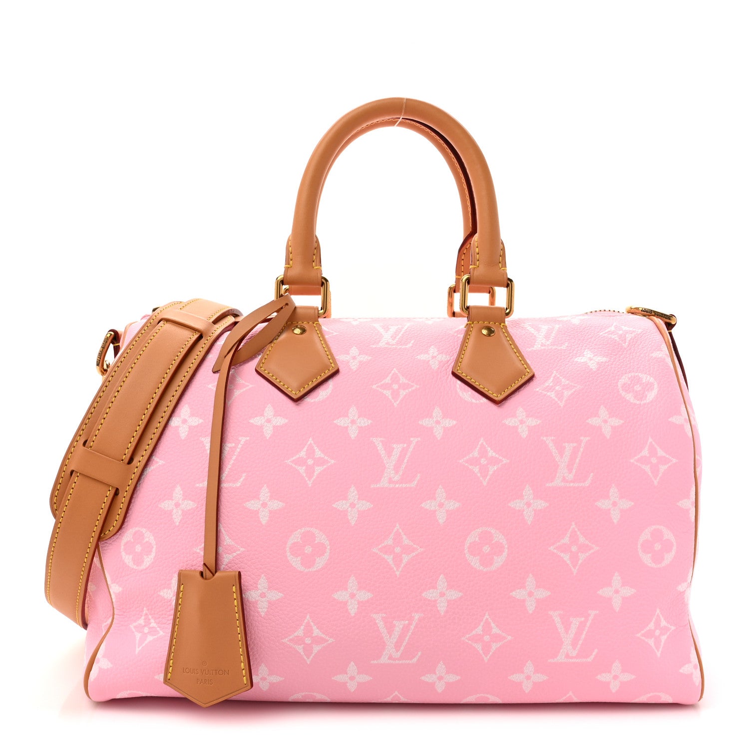 Louis Vuitton Calfskin Monogram Speedy P9 Bandouliere 30 Candy 1 of 12