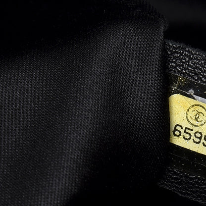 Chanel Caviar Quilted XL Grand Shopping Tote GST Black 9 of 10