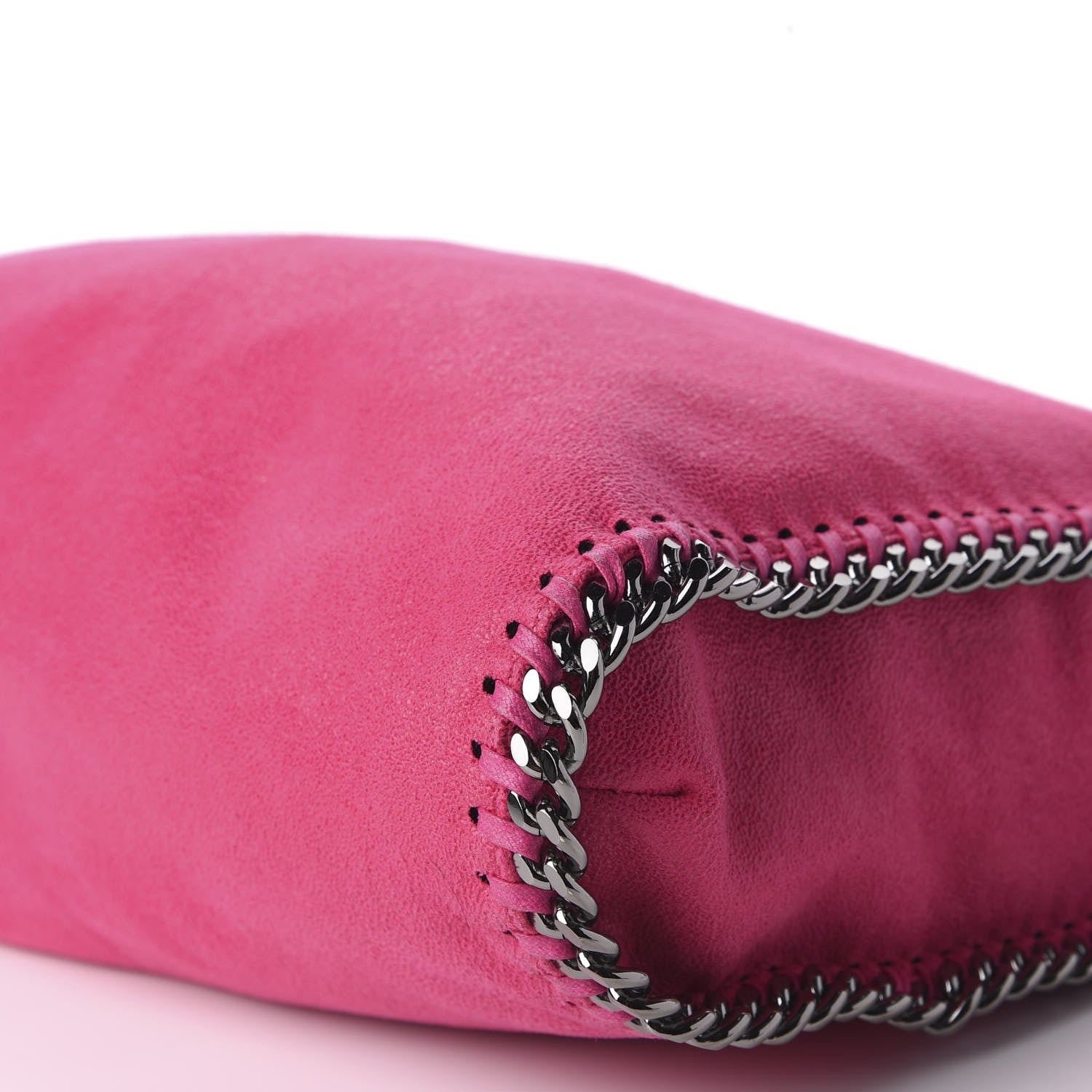Stella McCartney Shaggy Deer Small Falabella Tote Hot Pink 7 of 9