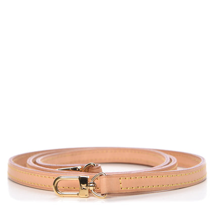Louis Vuitton Vachetta 12mm Long Shoulder Strap VVN 1 of 4