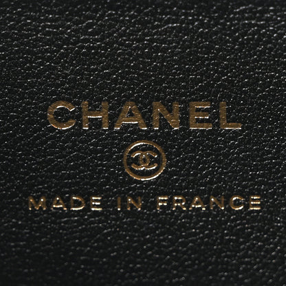 Chanel Patent Quilted Pick Me Up Vanity Case Black 5 of 9