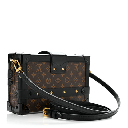 Louis Vuitton Monogram Petite Malle Black 2 of 12