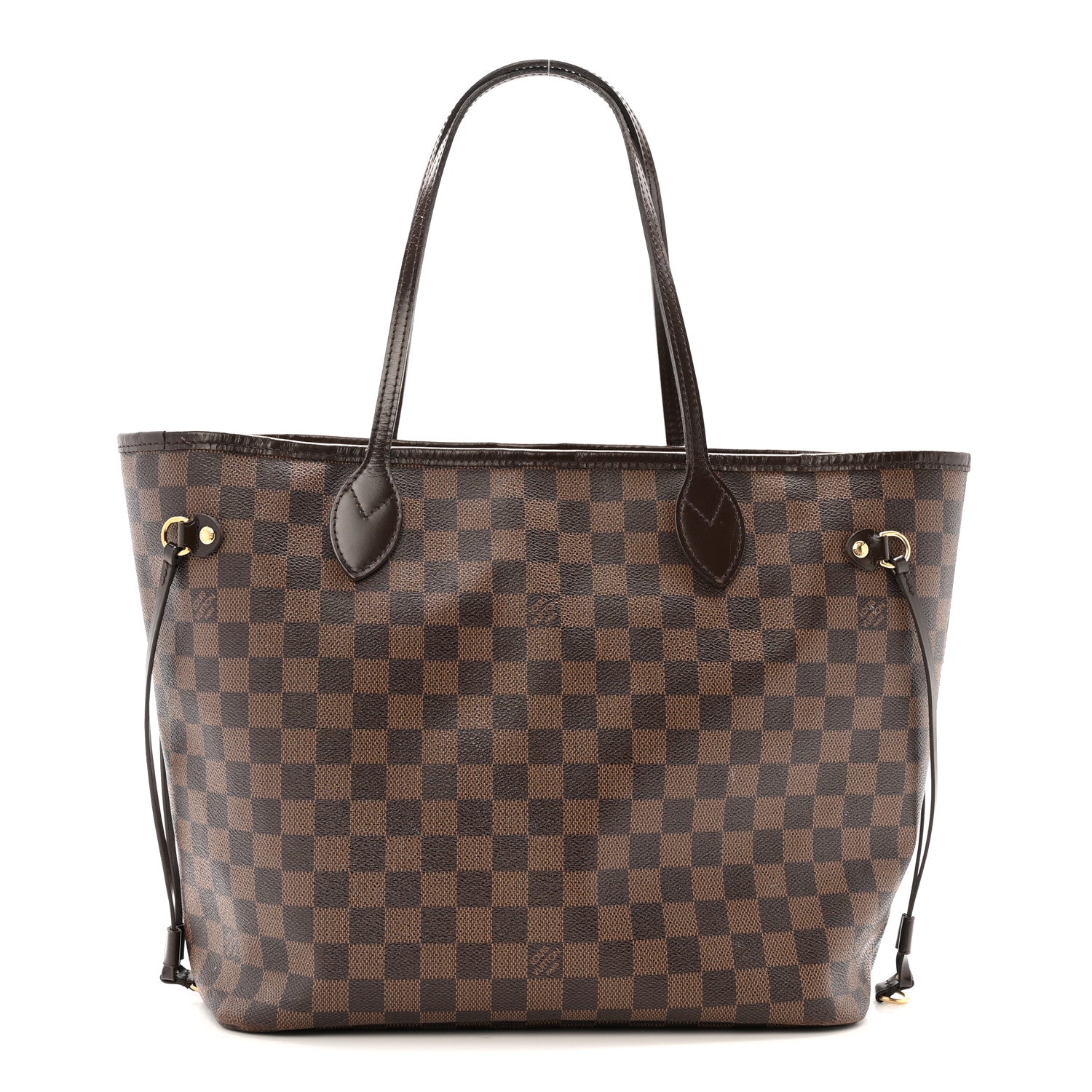 Louis Vuitton Damier Ebene Neo Neverfull MM Rose Ballerine 1 of 19