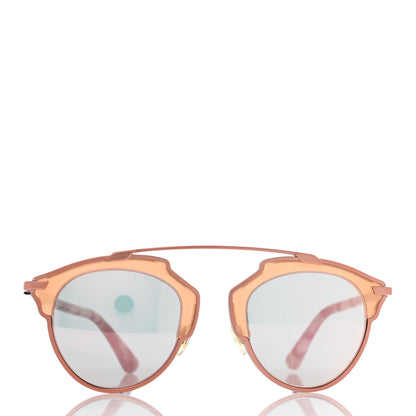 Christian Dior So Real Sunglasses Rose Gold Tortoise 2 of 9