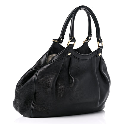 Gucci Calfskin Medium Sukey Tote Black 3 of 20