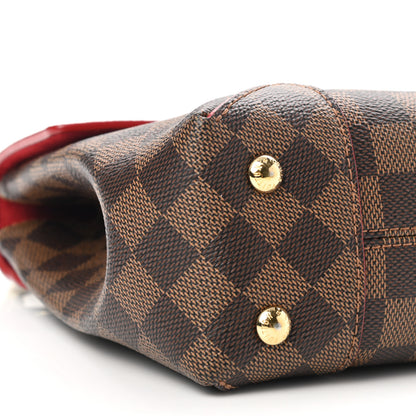 Louis Vuitton Damier Ebene Caissa Clutch Cherry 8 of 10