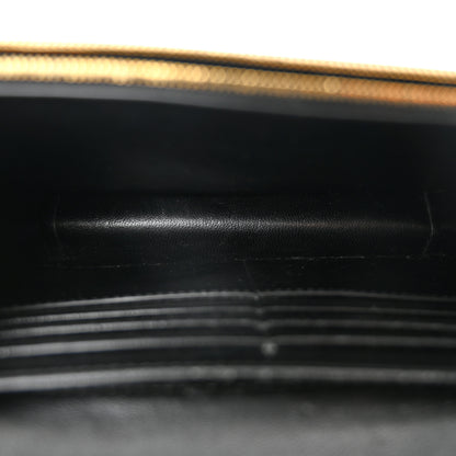 Mulberry Crocodile Embossed Calfskin Small Darley Black 5 of 10