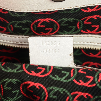 Gucci Calfskin Medium Britt Hobo Off White 7 of 7