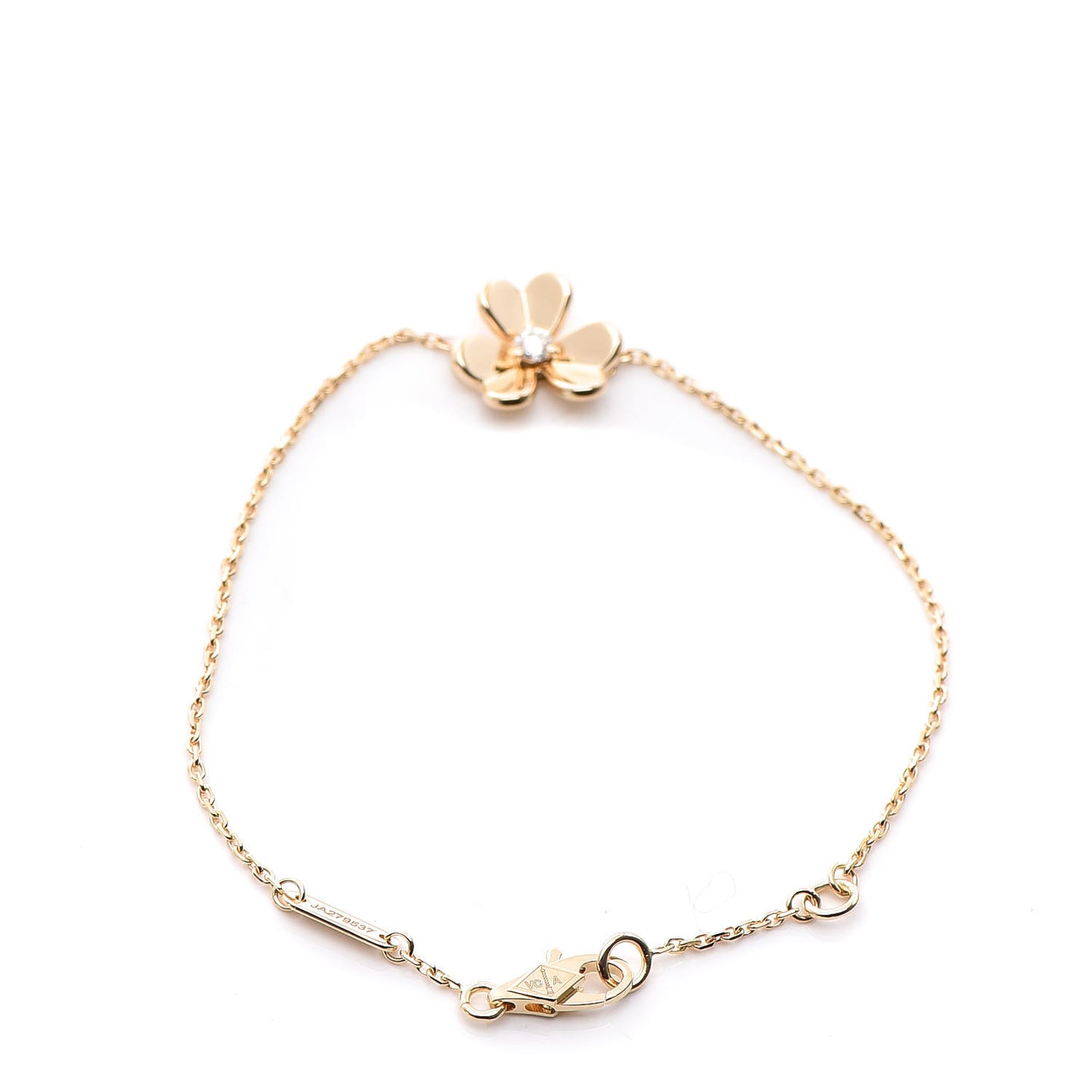18K Yellow Gold Diamond Mini Frivole Bracelet