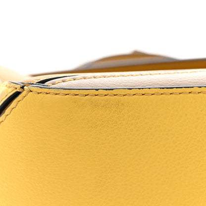 Loewe Calfskin Small Puzzle Bag Ocre Yellow 13 of 14
