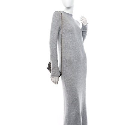 Christian Dior Oblique Saddle Chain Long Wallet Blue 2 of 11