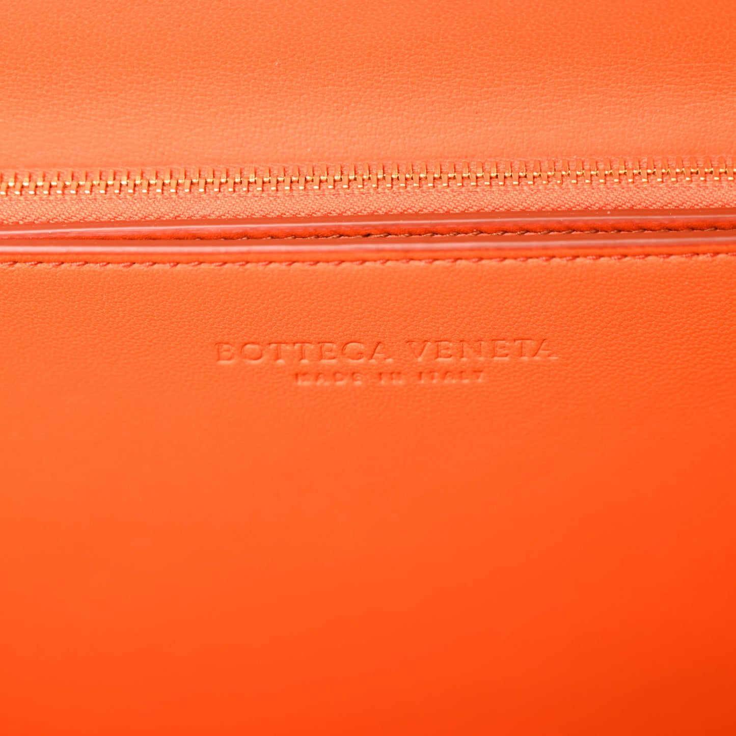 French Calfskin Classic BV Classic Bag Burned Orange