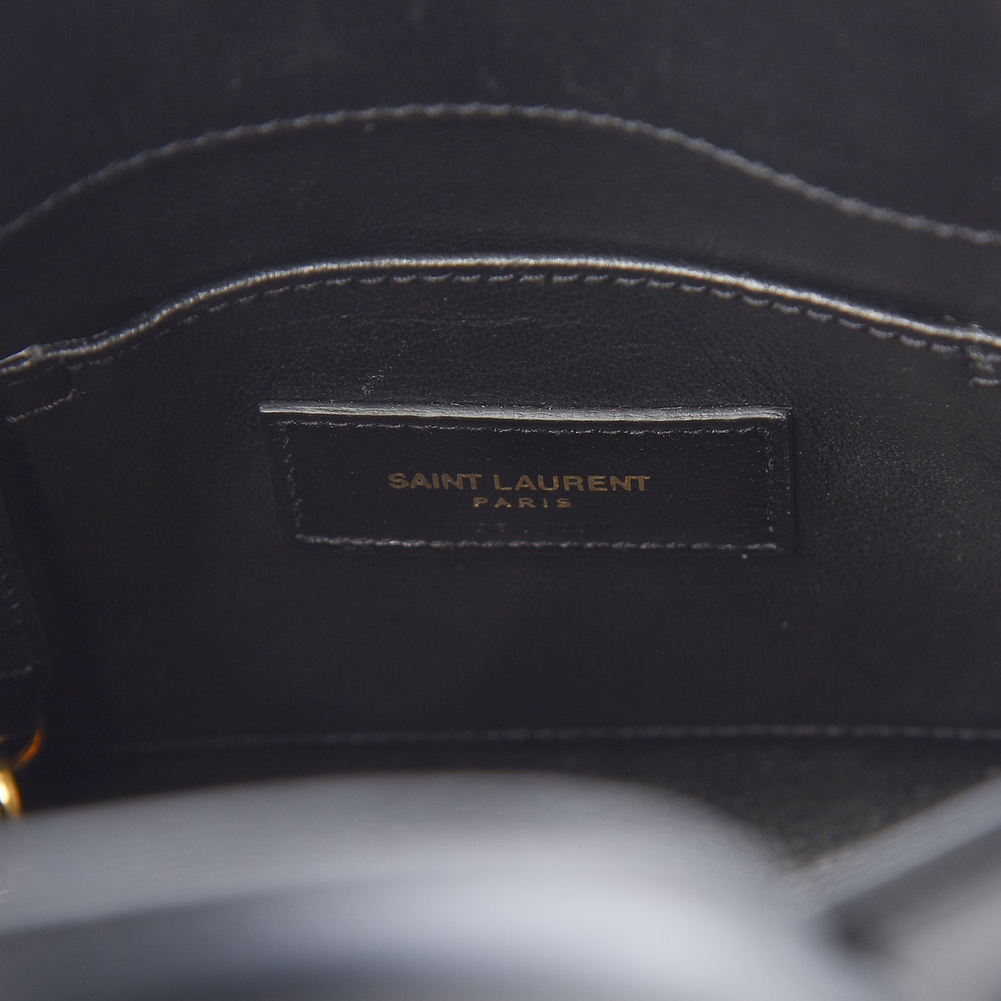 Calfskin Nano Sac De Jour Black
