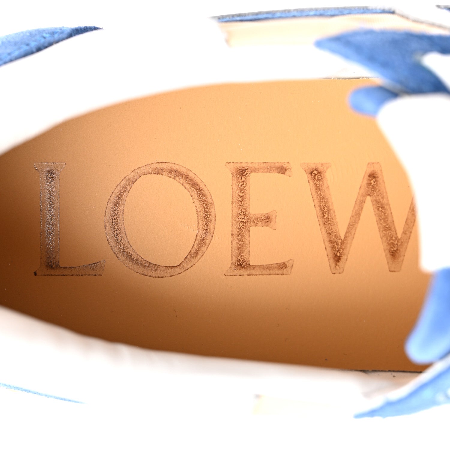 Loewe Nylon Suede Flow Runner Sneakers 39 Twill Light Denim 7 of 10