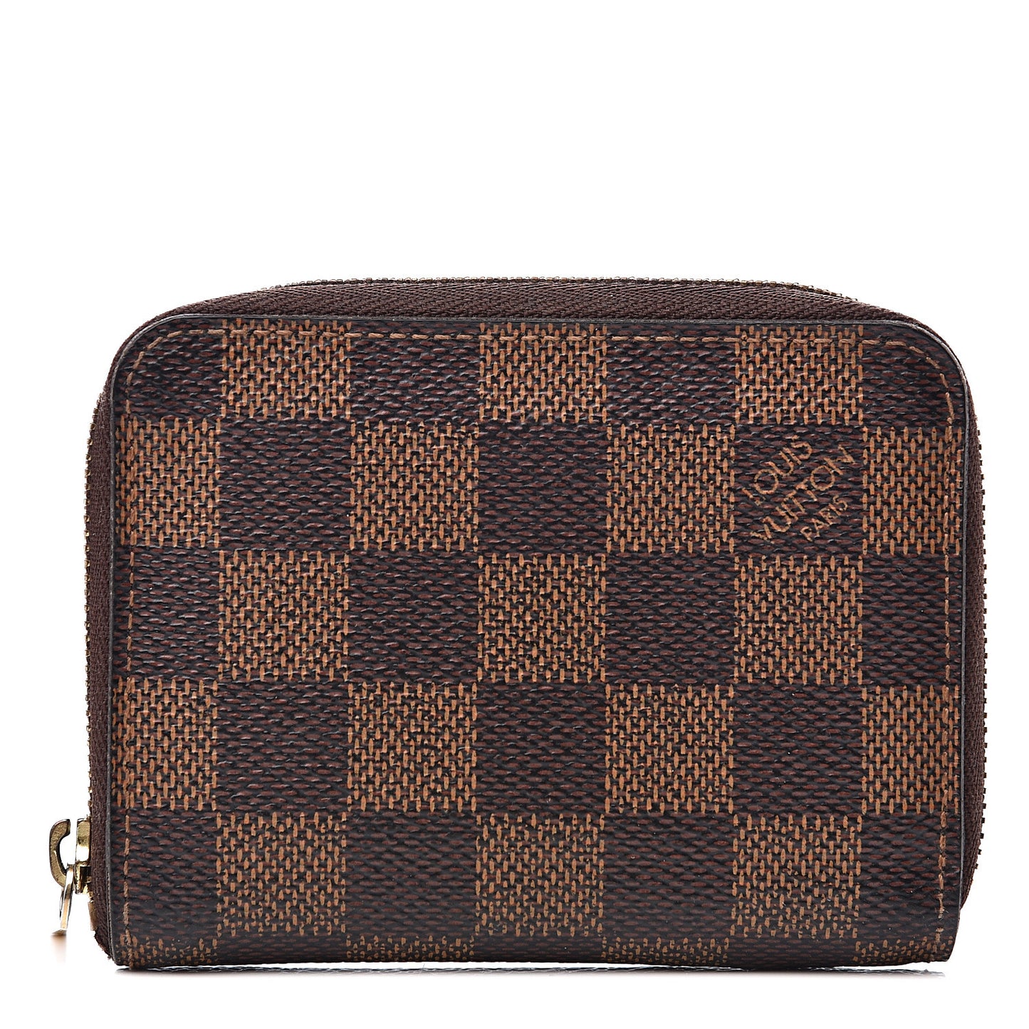 Damier Ebene Zippy Coin Purse